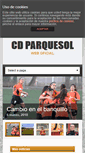 Mobile Screenshot of cdparquesol.com